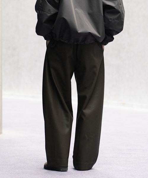 WYM LIDNM（ウィム バイ リドム）の「ARTIFICIAL GRAIN COMFORT PANTS（その他パンツ・メンズ・ブラック/アッシュブラウン/チャコール・S/M/L）」の18枚目の写真