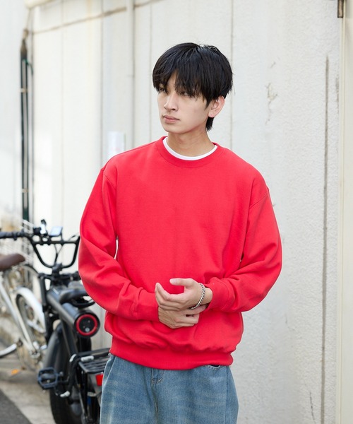 △CROSS&STITCH/クロスアンドステッチ 10oz 裏毛 スウェットシャツ