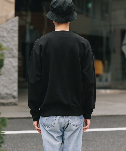 新品定価20900円　クロスアンドクロス　latte スウェット CORNER PRINTING | CROSS & STITCH クロスアンドスティッチ 10.0