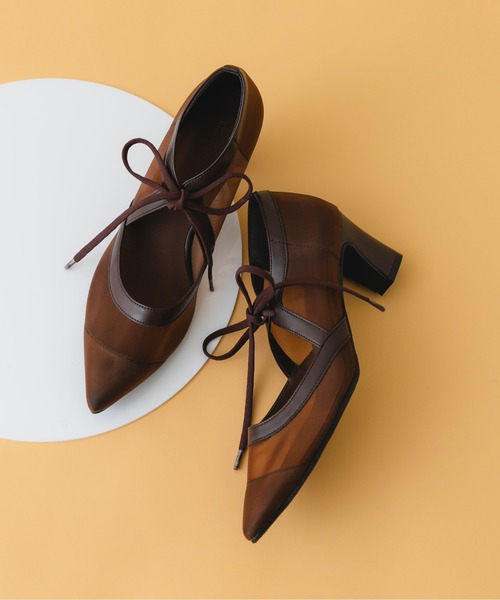 MADE IN JAPAN』チャンキーヒールリボンパンプス（パンプス）｜RODE