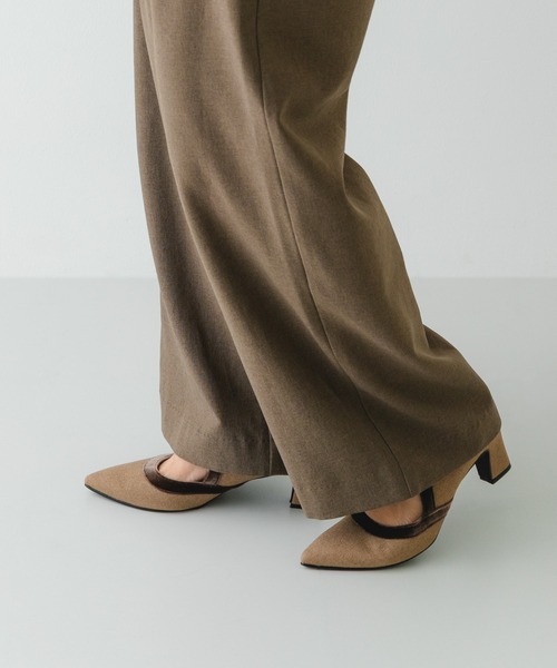 MADE IN JAPAN』チャンキーヒールリボンパンプス（パンプス）｜RODE