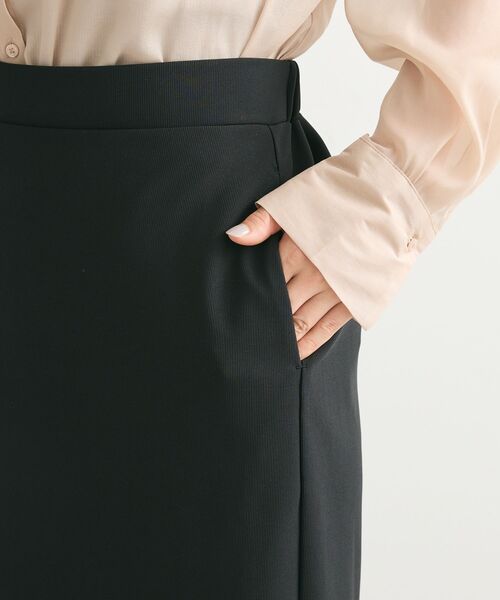 Green　Parks（グリーンパークス）の「らくスレ　Iラインスカート（スカート・レディース・ピンク/ダークブラウン/ブラック/ホワイト系その他2・FREE）」の11枚目の写真