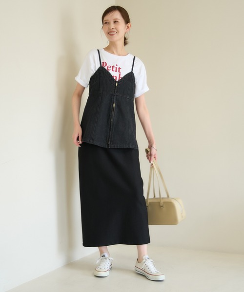 ROPE' PICNIC（ロペピクニック）の「デニムビスチェ（ベスト・レディース・ブルー/ブラック系その他・38）」の3枚目の写真