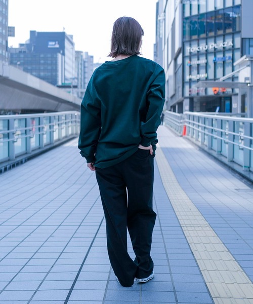 BEN DAVIS（ベンデイビス）の「【BEN DAVIS/ベンデイビス】オーバーサイズ 長袖 ロンT ブランドネーム ポケット付き（Tシャツ/カットソー・メンズ・ホワイト/グレイッシュブルー/ブラック/グレー/カーキ/ダークグリーン・X-LARGE/LARGE/MEDIUM/SMALL）」の19枚目の写真