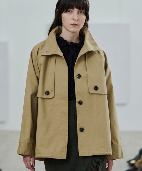 Libra Cue（リブラ キュー）の「フライヨークライトブルゾン（ブルゾン・レディース・ブラック/ベージュ・FREE）」の20枚目の写真