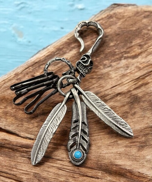 お値下‼️F.A.Lスカルデザイン フック型キーホルダー お値下‼️F.A.Lスカルデザイン フック型キーホルダー お値下