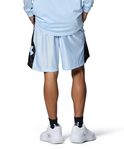 UNDER ARMOUR(アンダーアーマー)の「UAベースライン マネー ショーツ(バスケットボール/メンズ)(その他パンツ・メンズ・ブルー系・M/L/XL)」の2枚目の写真