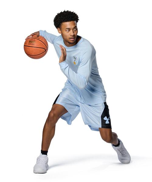 UNDER ARMOUR(アンダーアーマー)の「UAベースライン マネー ショーツ(バスケットボール/メンズ)(その他パンツ・メンズ・ブルー系・M/L/XL)」の4枚目の写真