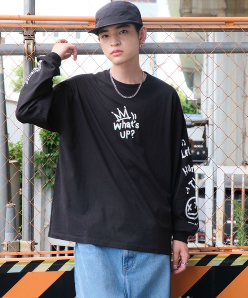 WEGO（ウィゴー）の「WEGO/アクセ付きアンサンブルT（アンサンブル・メンズ・ホワイト/ブラック・MEDIUM/LARGE）」の9枚目の写真