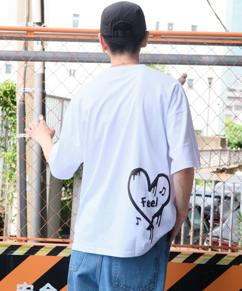 WEGO（ウィゴー）の「WEGO/アクセ付きアンサンブルT（アンサンブル・メンズ・ホワイト/ブラック・MEDIUM/LARGE）」の8枚目の写真