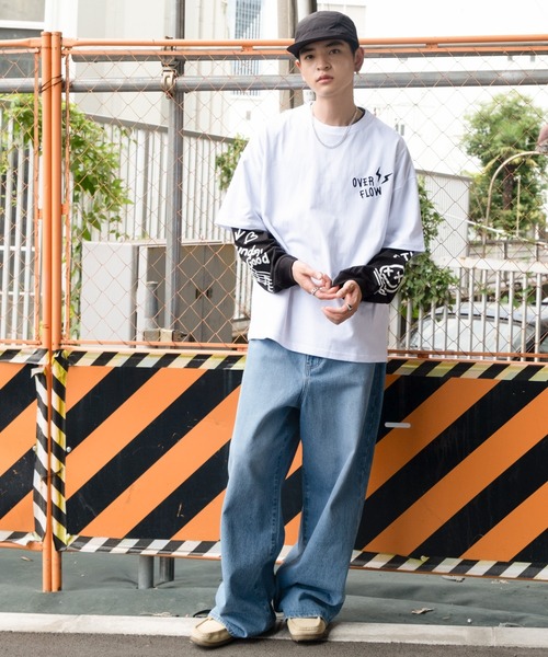 WEGO（ウィゴー）の「WEGO/アクセ付きアンサンブルT（アンサンブル・メンズ・ホワイト/ブラック・MEDIUM/LARGE）」の11枚目の写真