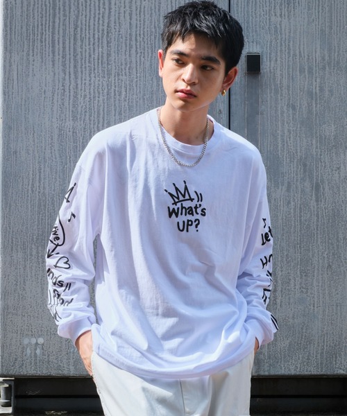 WEGO（ウィゴー）の「WEGO/アクセ付きアンサンブルT（アンサンブル・メンズ・ホワイト/ブラック・MEDIUM/LARGE）」の15枚目の写真