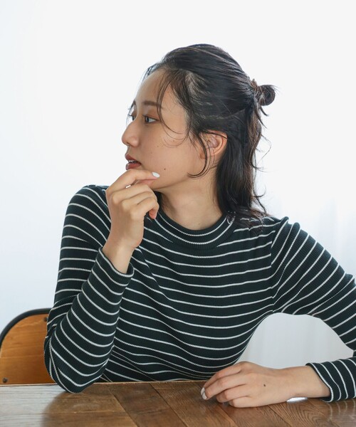 【セール】LACOSTE / ボトルネック ロングスリーブ Tシャツ（Tシャツ/カットソー）｜LACOSTE（ラコステ）