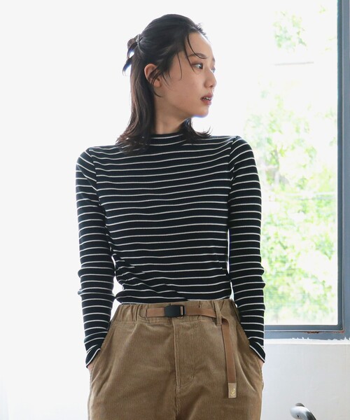 【セール】LACOSTE / ボトルネック ロングスリーブ Tシャツ（Tシャツ/カットソー）｜LACOSTE（ラコステ）