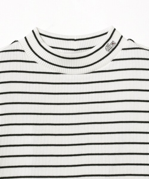 【セール】LACOSTE / ボトルネック ロングスリーブ Tシャツ（Tシャツ/カットソー）｜LACOSTE（ラコステ）