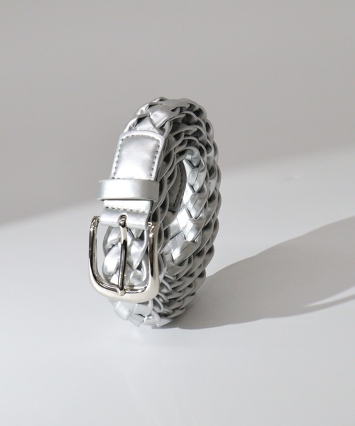 FUNALIVE（ファンアライブ）の「ロングメッシュベルト（ベルト・メンズ・ダークブラウン/キャメル/ブラック/オリーブ系/ゴールド系その他2/ブラウン系その他/ライトグレー/ダークネイビー/ホワイト系その他/レッド系その他/ゴールド系その他/シルバー系その他・FREE）」の10枚目の写真