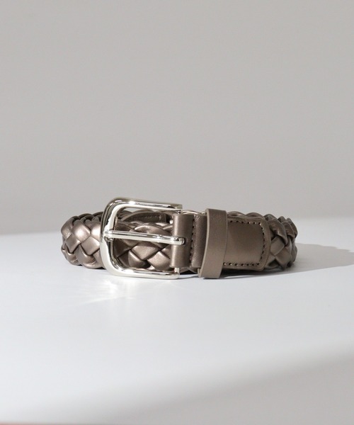 FUNALIVE（ファンアライブ）の「ロングメッシュベルト（ベルト・メンズ・ダークブラウン/キャメル/ブラック/オリーブ系/ゴールド系その他2/ブラウン系その他/ライトグレー/ダークネイビー/ホワイト系その他/レッド系その他/ゴールド系その他/シルバー系その他・FREE）」の11枚目の写真