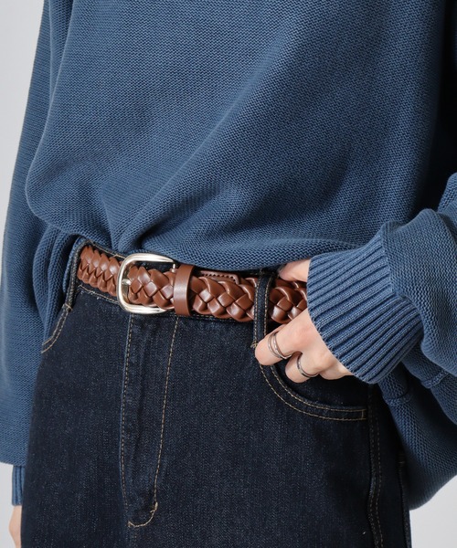 FUNALIVE（ファンアライブ）の「ロングメッシュベルト（ベルト・メンズ・ダークブラウン/キャメル/ブラック/オリーブ系/ゴールド系その他2/ブラウン系その他/ライトグレー/ダークネイビー/ホワイト系その他/レッド系その他/ゴールド系その他/シルバー系その他・FREE）」の19枚目の写真