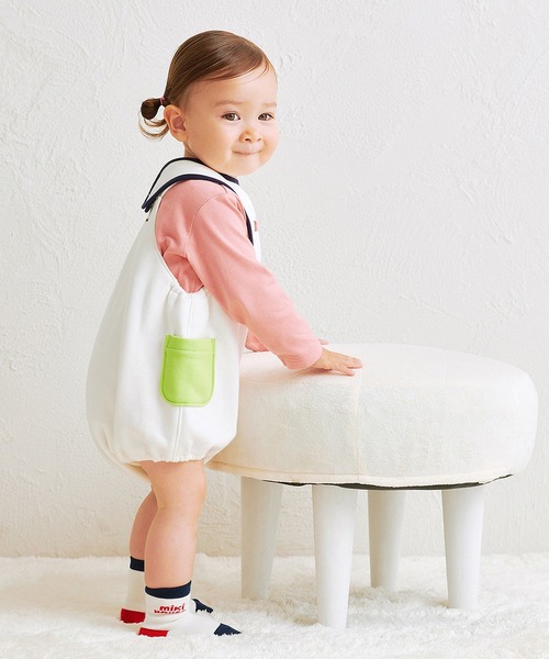 MIKI HOUSE（ミキハウス）の「【WEB限定】ロゴソックス（11cm－23cm）（ソックス/靴下・キッズ・レッド/サックスブルー/イエロー/ネイビー/ホワイト/レッド系その他/ライトグリーン/ピンク/グリーン・17cm/15cm/13cm/11cm/21cm/19cm/13-15cm/15-17cm/17-19cm/19-21cm/21-23cm/11-13cm）」の16枚目の写真