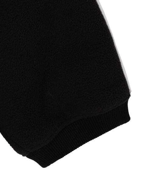 WEGO（ウィゴー）の「WEGO/フリースワンポイントハーフZIPプルオーバー（スウェット・メンズ・ブラック/オフホワイト/ネイビー・MEDIUM/LARGE）」の10枚目の写真