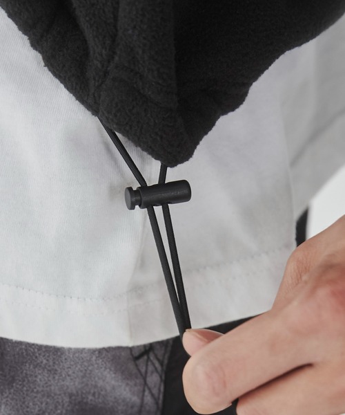 WEGO（ウィゴー）の「WEGO/フリースワンポイントハーフZIPプルオーバー（スウェット・メンズ・ブラック/オフホワイト/ネイビー・MEDIUM/LARGE）」の16枚目の写真