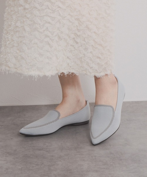 NICAL（ニカル）の「【NICAL】洗えるバイカラーニットパンプス/544304（パンプス・レディース・グレー/ネイビー/ブラック/ホワイト/ライトブルー/ブラウン・22.5cm/23.5cm/24.5cm/23.0cm/24.0cm/25.0cm/22.0cm/25.5cm）」の12枚目の写真