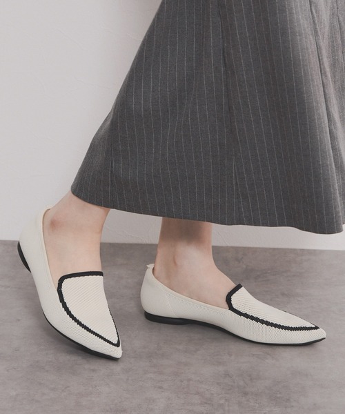 NICAL（ニカル）の「【NICAL】洗えるバイカラーニットパンプス/544304（パンプス・レディース・グレー/ネイビー/ブラック/ホワイト/ライトブルー/ブラウン・22.5cm/23.5cm/24.5cm/23.0cm/24.0cm/25.0cm/22.0cm/25.5cm）」の13枚目の写真