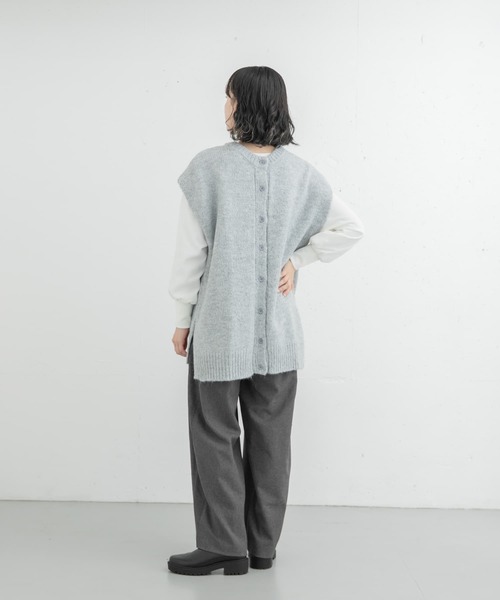 ella_selectshop 2wayベスト ポリエステルセットアップ2wayベスト（Keitto）の商品詳細