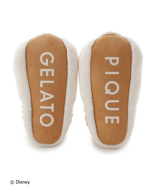 gelato pique Sleep(ジェラートピケスリープ)の「【Sleep】【ピーター・パン】Nana/ルームブーツ(ルームシューズ/スリッパ・レディース・ベージュ・FREE)」の7枚目の写真