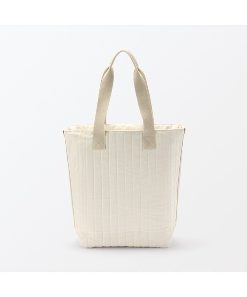 MUJI Labo(ムジラボ)の「〔MUJI Labo〕和紙混トートバッグ(トートバッグ・メンズ・キナリ/ブラック・ONE SIZE)」の3枚目の写真