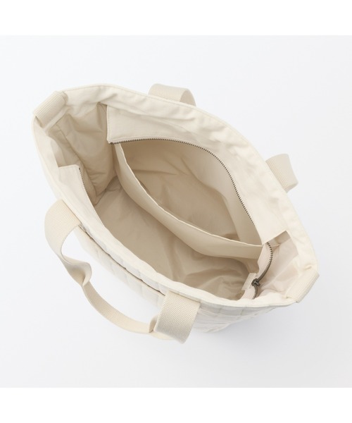 MUJI Labo(ムジラボ)の「〔MUJI Labo〕和紙混トートバッグ(トートバッグ・メンズ・キナリ/ブラック・ONE SIZE)」の4枚目の写真