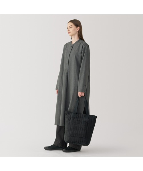 MUJI Labo(ムジラボ)の「〔MUJI Labo〕和紙混トートバッグ(トートバッグ・メンズ・キナリ/ブラック・ONE SIZE)」の15枚目の写真