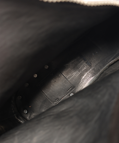 GUIDI(グイディ)の「GUIDI (グイディ) PL1V Front Zip Boot with Rubber Sole(ブーツ・メンズ・ブラック・40/41)」の10枚目の写真