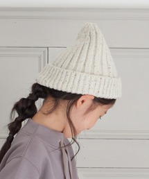 ikka（イッカ）の「ラメニットワッチ（ニットキャップ/ビーニー）」