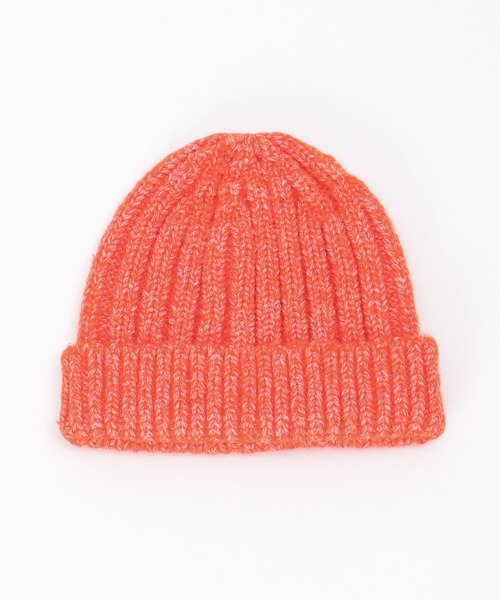 ikka（イッカ）の「ラメニットワッチ（ニットキャップ/ビーニー・キッズ・ライトグレー/コーラル・FREE）」の3枚目の写真