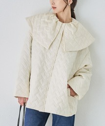 INCEDE | 大襟キルトショートコート(その他アウター)