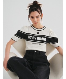 LILY BROWN &MARY QUANTコラボ半袖ニット☆ セール/ブランド古着】【MARY QUANT】半袖ニット【Lily Brown