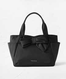 美品✨TOCCA トッカ NUOTO バッグ ナイロン グレージュ 2way TOCCA 【サスティナブル素材・撥水・WEB＆一部店舗限定】NUOTO