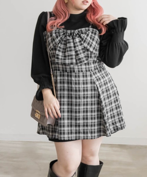 CLETTE（クレット）の「リボンデザインビスチェ（その他トップス・レディース・ブラック/ブラック系その他・3L/4L/LL）」の20枚目の写真