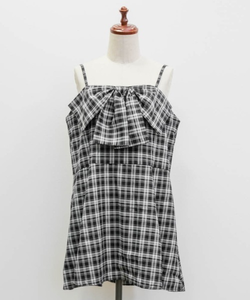 CLETTE（クレット）の「リボンデザインビスチェ（その他トップス・レディース・ブラック/ブラック系その他・3L/4L/LL）」の12枚目の写真