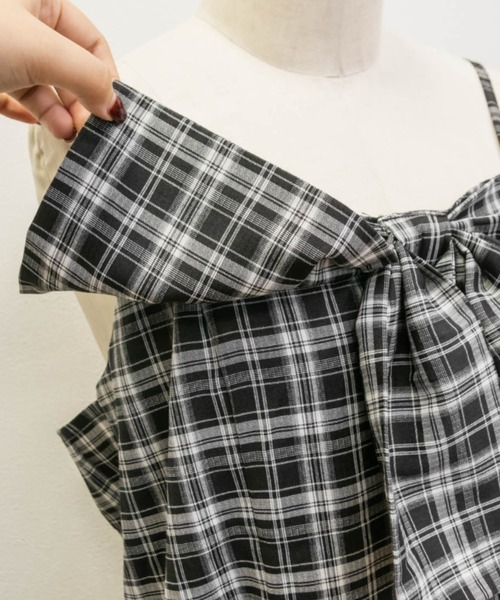 CLETTE（クレット）の「リボンデザインビスチェ（その他トップス・レディース・ブラック/ブラック系その他・3L/4L/LL）」の7枚目の写真