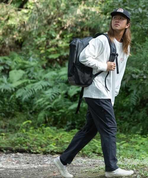 BILLABONG(ビラボン)の「BILLABONG メンズ SURFTREK PLUS PANT ロングパンツ/ビラボンストレッチテーパードナイロンボトムス(その他パンツ・メンズ・ブラック/キャメル・MEDIUM/LARGE/X-LARGE)」の11枚目の写真