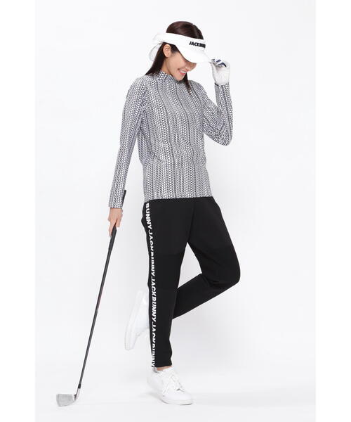 【Jack Bunny!!】天竺度詰め＋Ｗジャガードパンツ（その他パンツ）｜Jack Bunny!!（ジャックバニー）