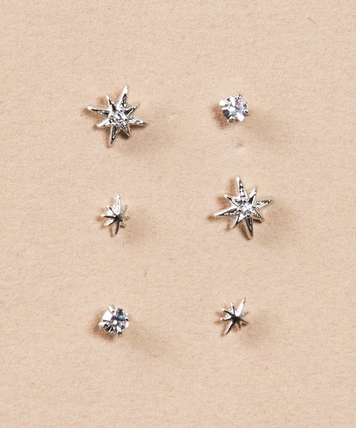 Zoule(ゾーラ)の「Zoule ゾーラ:Luminousシリーズ tiny luminous ピアス(ピアス(両耳用)・レディース・シルバー/ゴールド・FREE)」の3枚目の写真