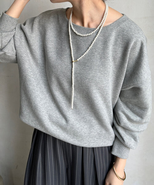 DouDou（ドゥドゥ）の「パールアレンジネックレス（ネックレス・レディース・ホワイト・FREE）」の10枚目の写真