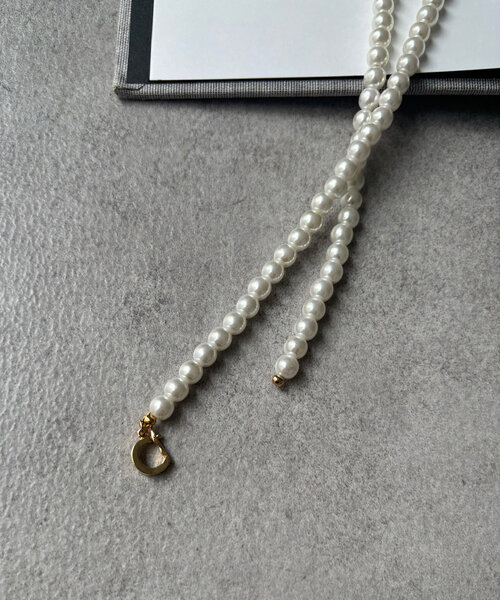 DouDou（ドゥドゥ）の「パールアレンジネックレス（ネックレス・レディース・ホワイト・FREE）」の14枚目の写真