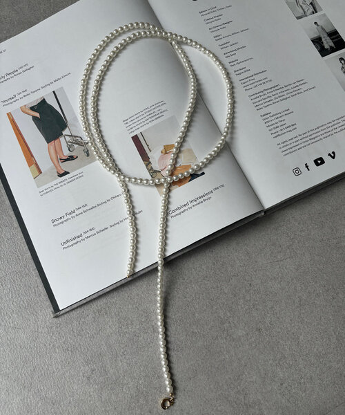 DouDou（ドゥドゥ）の「パールアレンジネックレス（ネックレス・レディース・ホワイト・FREE）」の15枚目の写真