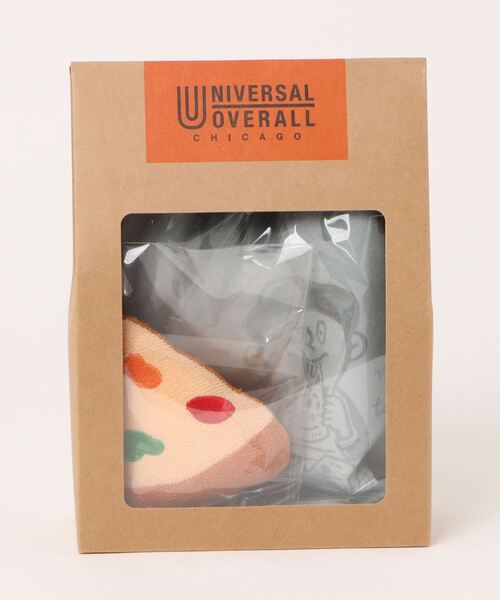 【セール】【UNIVERSAL OVERALL】Baby Gift Set（ピザ スタイ+ラトル）（その他ベビー用品）｜UNIVERSAL OVERALL（ユニバーサルオーバーオール） 4,865円