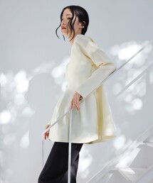 EMMEL REFINES（エメルリファインズ）の「＜EMMEL REFINES＞EM ペプラム ニット チュニック（ニット/セーター・レディース）」