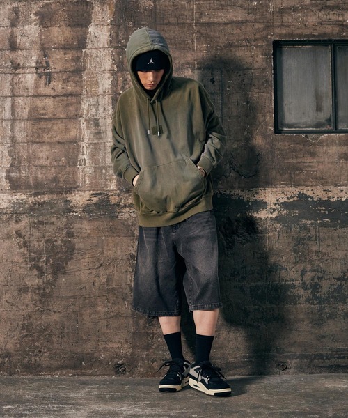 JORDAN BRAND(ジョーダンブランド)の「《セットアップ対応商品》ジョーダン フライト フリース メンズ プルオーバー パーカー / Jordan Flight Fleece Men's Pullover Hoodie FV7249-222 Medium Olive(パーカー・メンズ・オリーブ・S/M/L/XL/XS)」の12枚目の写真